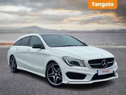 White Used 2015 Mercedes CLA220 Shooting Brake AMG Estate | £12,295 (Fair price)