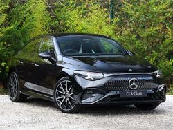 Black New 2025 Mercedes CLA 250+ AMG line Sedan | £45,698 (Fair price)