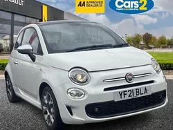 White Used 2020 Fiat 500 Rock Hatchback | £9,490 (Fair price)