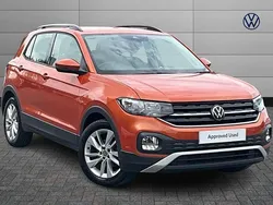 Orange Used 2022 VW T-Cross SE SUV | £16,890 (Fair price)