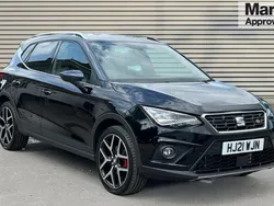 Black Used 2021 Seat Arona FR SUV | £15,250 (Fair price)