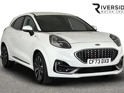 Polar white Used 2023 Ford Puma Gen-E ST-Line Hatchback | £20,490 (Fair price)