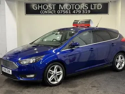Blue Used 2016 Ford Focus Zetec Hatchback | £3,995 (Good price)