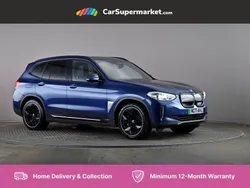 Blue Used 2021 BMW iX3 Impressive SUV | £21,697 (Fair price)