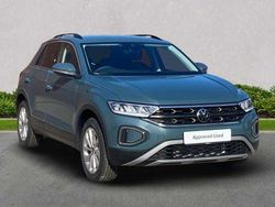 Blue New 2025 VW T-Roc Match SUV | £29,995 (Expensive)