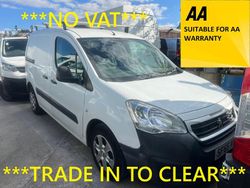 White Used 2016 Peugeot Partner Van | £2,995 (Good price)