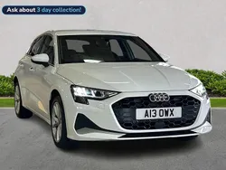 White Used 2024 Audi A3 Sport Hatchback | £22,882 (Good price)
