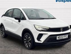 White Used 2022 Vauxhall Crossland Design Edition SUV | £12,290 (Fair price)
