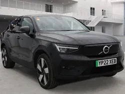 Black Used 2022 Volvo C40 Ultimate SUV | £23,299 (Fair price)
