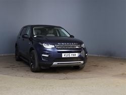 Blue Used 2015 Land Rover Discovery Sport HSE SUV | £11,995 (Good price)