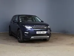 Blue Used 2015 Land Rover Discovery Sport HSE SUV | £11,995 (Good price)