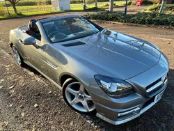 Palladium silver Used 2011 Mercedes SLK200 AMG Cabriolet | £7,997 (A bit pricey)