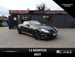Black Used 2008 Mercedes SLK350 Cabriolet | £8,495