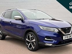 Blue Used 2018 Nissan Qashqai Tekna+ SUV | £12,490 (Good price)