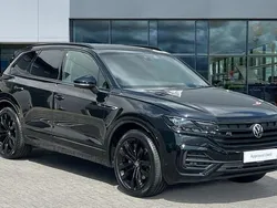 Grenadilla black metallic Used 2022 VW Touareg Black Edition SUV | £43,701 (Good price)