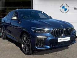Blue Used 2022 BMW X6 M50 Shadowline SUV | £52,290 (Fair price)