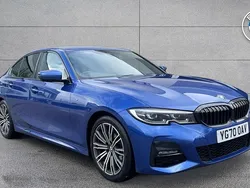 Blue Used 2020 BMW 320 M Sport Sedan | £20,990 (Fair price)