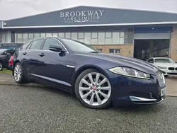 Blue Used 2015 Jaguar XF Sportbrake Portfolio Estate | £10,590 (Fair price)