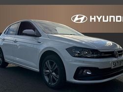 White Used 2021 VW Polo R-line Hatchback | £12,369 (Fair price)