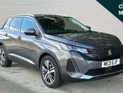Grey Used 2021 Peugeot 3008 Allure Premium SUV | £16,595 (Fair price)