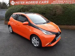 Orange Used 2016 Toyota Aygo x-press Hatchback | £7,495 (A bit pricey)