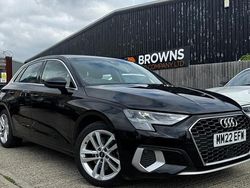 Black Used 2022 Audi A3 Sportback e-tron Sport Hatchback | £12,600 (Fair price)