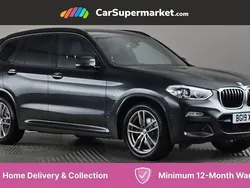 Grey Used 2019 BMW X3 M Sport SUV | £19,697 (A bit pricey)