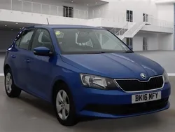 Blue Used 2016 Skoda Fabia SE Hatchback | £7,300 (Fair price)