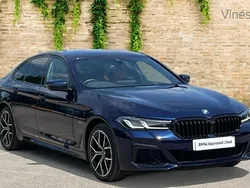 Blue Used 2023 BMW 530e M Sport | £29,400 (Fair price)
