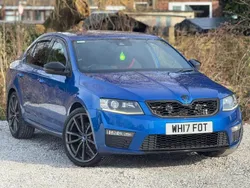 Blue Used 2017 Skoda Octavia vRS Hatchback | £9,495 (Fair price)