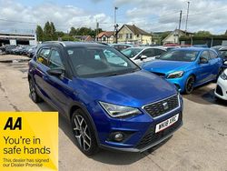 Blue Used 2018 Seat Arona XCELLENCE Lux SUV | £8,795 (Fair price)