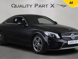 Black Used 2020 Mercedes C220 AMG Line Premium Coupe | £19,180 (Good price)