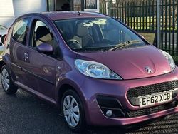 Mauve/purple Used 2013 Peugeot 107 Active Hatchback | £3,950 (Fair price)