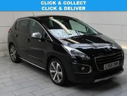 Black Used 2015 Peugeot 3008 Allure SUV | £5,200 (Fair price)