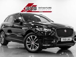 Black Used 2018 Jaguar F-Pace R-Sport SUV | £16,595 (Good price)