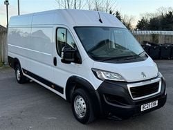 White Used 2023 Peugeot Boxer Premium Van | £21,599 (Expensive)