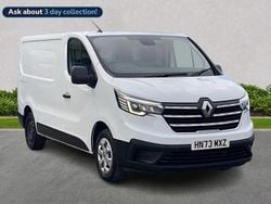 White Used 2023 Renault Trafic Van | £15,290 (Fair price)