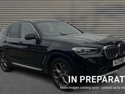 Black sapphire Used 2021 BMW X3 xLine SUV | £24,519 (Fair price)