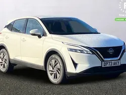 White Used 2022 Nissan Qashqai Acenta Premium SUV | £17,099 (Fair price)