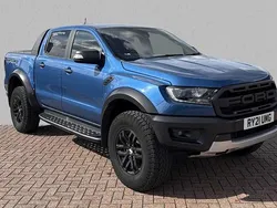 Blue Used 2021 Ford Ranger Raptor Pickup | £28,908 (Fair price)
