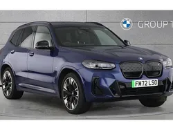 Blue Used 2022 BMW iX3 M Sport SUV | £34,490 (A bit pricey)