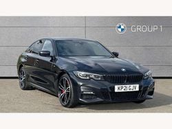 Black Used 2021 BMW 330e M Sport Sedan | £19,993 (Fair price)