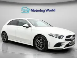White Used 2019 Mercedes A200 AMG line Hatchback | £14,700 (Fair price)