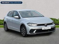 Silver Used 2023 VW Polo Life Hatchback | £19,047 (Fair price)