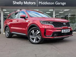Red Used 2021 Kia Sorento 2 SUV | £31,488 (Fair price)