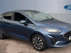 Blue Used 2022 Ford Fiesta Titanium Hatchback | £11,826 (Fair price)