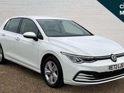White Used 2022 VW Golf VIII Life Hatchback | £17,330 (Fair price)
