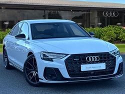 White Used 2023 Audi A8 Black Edition Sedan | £44,490 (Fair price)