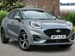 Silver Used 2024 Ford Puma ST-Line Hatchback | £21,100 (Fair price)