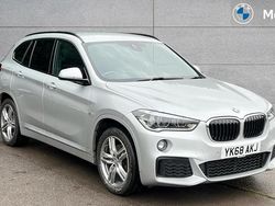 Silver Used 2018 BMW X1 M Sport SUV | £16,990 (Fair price)